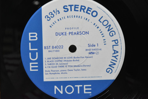 Duke Pearson [듀크 피어슨] ‎- Profile - 중고 수입 오리지널 아날로그 LP