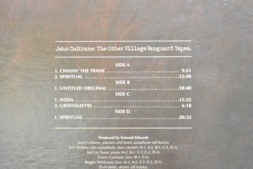 John Coltrane [존 콜트레인] ‎- The Other Village Vanguard Tapes - 중고 수입 오리지널 아날로그 LP
