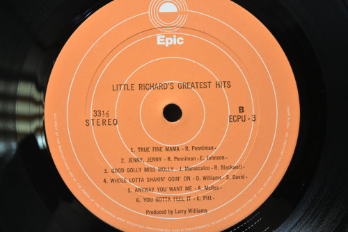 Little Richard [리틀 리차드] - Little Richard&#039;s Greatest Hits Recorded Live ㅡ 중고 수입 오리지널 아날로그 LP