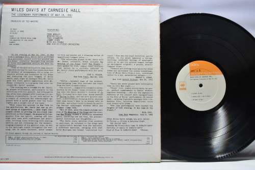 Miles Davis [마일스 데이비스] ‎- Miles Davis At Carnegie Hall - 중고 수입 오리지널 아날로그 LP