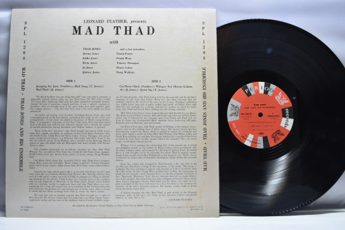 Thad Jones And His Ensemble [테드 존스] - Mad Thad - 중고 수입 오리지널 아날로그 LP