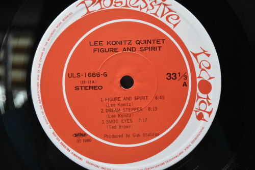 Lee Konitz Quintet [리 코니츠] ‎- Figure &amp; Spirit - 중고 수입 오리지널 아날로그 LP