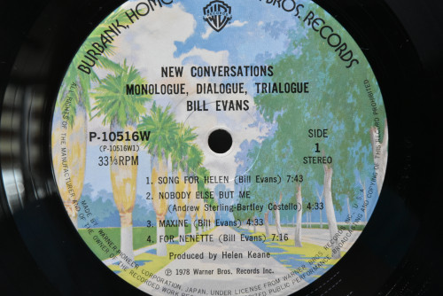 Bill Evans [빌 에반스] ‎- New Conversations - 중고 수입 오리지널 아날로그 LP