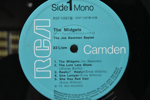 The Joe Newman Septet [조 뉴먼] ‎- The Midgets  - 중고 수입 오리지널 아날로그 LP