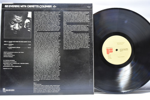 Ornett Coleman [오넷 콜맨] ‎- An Evening With Ornette Coleman ((1)) - 중고 수입 오리지널 아날로그 LP