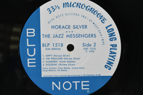 Horace Silver And The Jazz Messengers [호레이스 실버, 재즈 메신저스] - Horace Silver And The Jazz Messengers (KING) - 중고 수입 오리지널 아날로그 LP