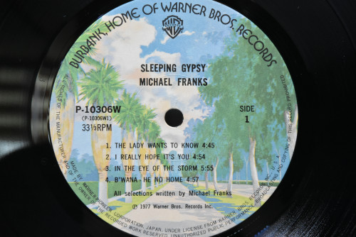 Michael Franks [마이클 프랭스] - Sleeping Gypsy ㅡ 중고 수입 오리지널 아날로그 LP