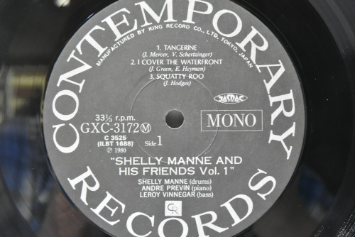 Shelly Manne &amp; His Friends [셸리 맨] ‎- Shelly Manne &amp; His Friends Vol.1 - 중고 수입 오리지널 아날로그 LP