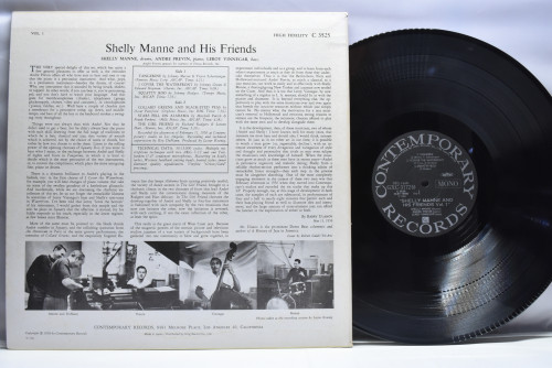Shelly Manne &amp; His Friends [셸리 맨] ‎- Shelly Manne &amp; His Friends Vol.1 - 중고 수입 오리지널 아날로그 LP