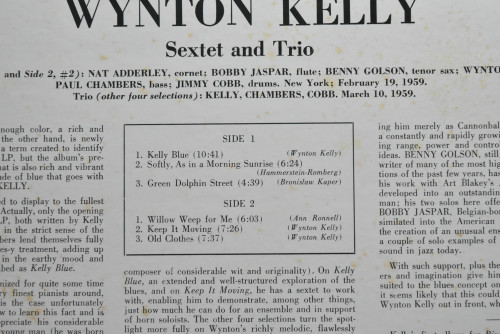 Wynton Kelly [윈튼 켈리] ‎- Kelly Blue - 중고 수입 오리지널 아날로그 LP