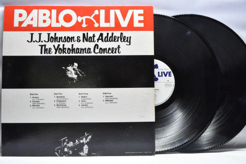 J.J. Johnson &amp; Nat Adderley [제이제이 존슨, 냇 애덜리] ‎- The Yokohama Concert (PROMO) - 중고 수입 오리지널 아날로그 LP