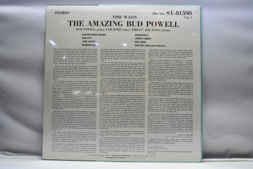 Bud Powell [버드 파웰] ‎- The Amazing Bud Powell, Volume 4 - Time Waits (NO OPEN) - 중고 수입 오리지널 아날로그 LP