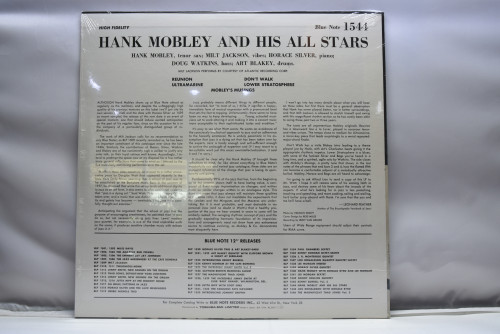 Hank Mobley [행크 모블리] ‎- Hank Mobley And His All Stars (NO OPEN) - 중고 수입 오리지널 아날로그 LP
