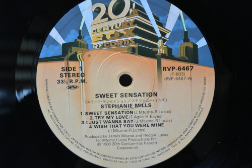 Stephanie Mills [스테파니 밀스] - Sweet Sensation ㅡ 중고 수입 오리지널 아날로그 LP