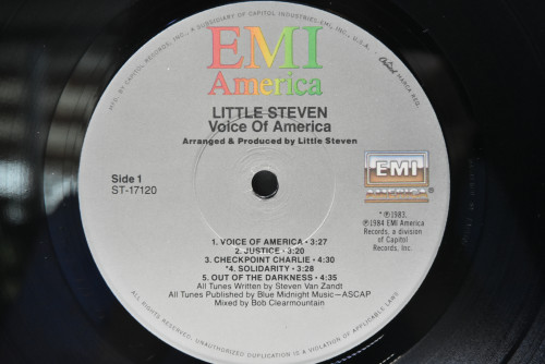 Little Steven [리틀 스티븐] - Voice Of America ㅡ 중고 수입 오리지널 아날로그 LP