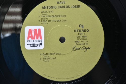 Antonio Carlos Jobim [안토니오 카를로스 조빔] ‎- Wave - 중고 수입 오리지널 아날로그 LP