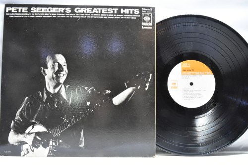 Pete Seeger  [피터 시거] - Pete&#039;s Greatest Hits ㅡ 중고 수입 오리지널 아날로그 LP