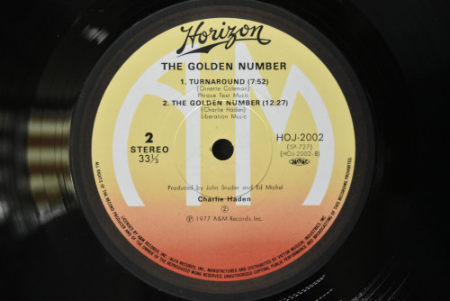 Charlie Haden [찰리 헤이든] ‎- The Golden Number - 중고 수입 오리지널 아날로그 LP