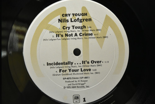 Nils Lofgren [닐스 로프그렌] - Cry Tough ㅡ 중고 수입 오리지널 아날로그 LP