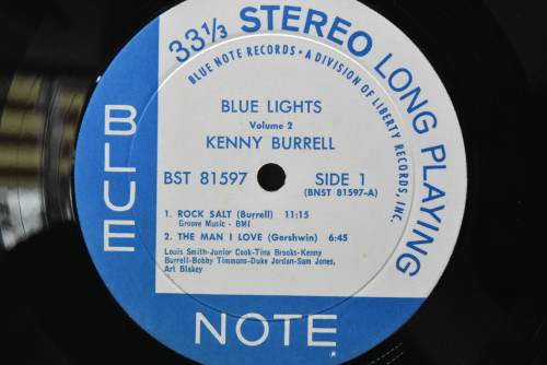 Kenny Burrell [케니 버렐] ‎- Blue Lights Volume 2 (Liberty) - 중고 수입 오리지널 아날로그 LP