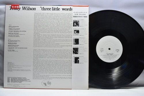 Teddy Wilson [테디 윌슨] ‎- Three Little Words (PROMO) - 중고 수입 오리지널 아날로그 LP