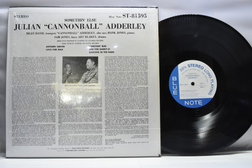 Cannonball Adderley, Miles Davis [캐논볼 애덜리, 마일스 데이비스] ‎- Somethin&#039; Else - 중고 수입 오리지널 아날로그 LP