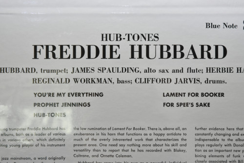 Freddie Hubbard [프레디 허바드] ‎- Hub-Tones (NO OPEN) - 중고 수입 오리지널 아날로그 LP