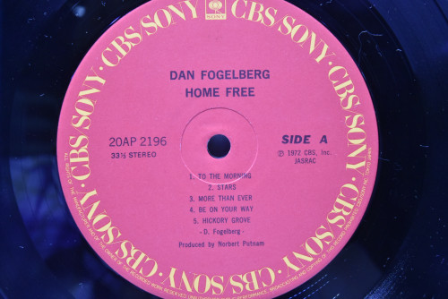 Dan Fogelberg [댄 포겔버그] - Home Free ㅡ 중고 수입 오리지널 아날로그 LP