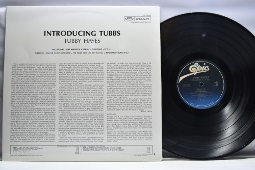 Tubby Hayes [터비 헤이즈] ‎- Introducing Tubbs - 중고 수입 오리지널 아날로그 LP