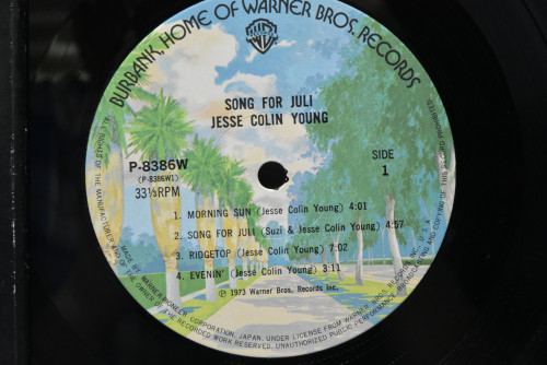 Jesse Colin Young [제시 콜린 영] - Song For Juli ㅡ 중고 수입 오리지널 아날로그 LP
