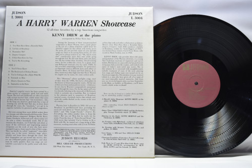Kenny Drew [케니 드류] ‎- A Harry Warren Showcase - 중고 수입 오리지널 아날로그 LP