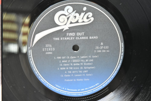 The Stanley Clarke Band [스탠리 클락] ‎- Find Out! - 중고 수입 오리지널 아날로그 LP
