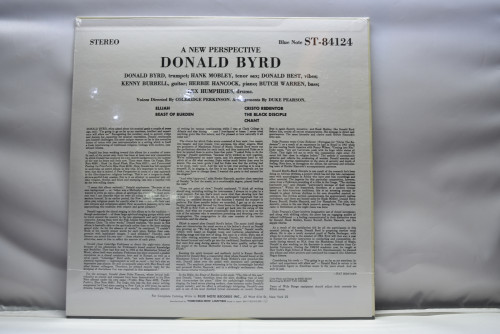 Donald Byrd [도날드 버드] ‎- A New Perspective (NO OPEN) - 중고 수입 오리지널 아날로그 LP