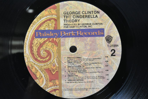 George Clinton [조지 클린턴] - The Cinderella Theory ㅡ 중고 수입 오리지널 아날로그 LP