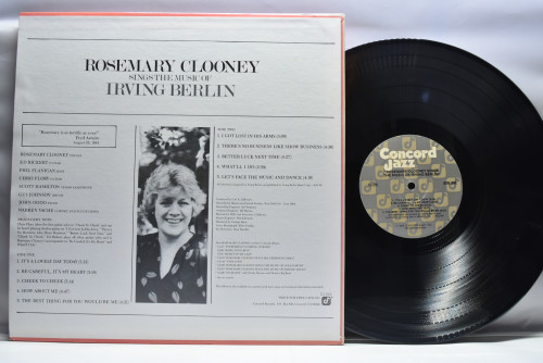 Rosemary Clooney [로즈마리 클루니] ‎- Sings The Music Of Irving Berlin - 중고 수입 오리지널 아날로그 LP
