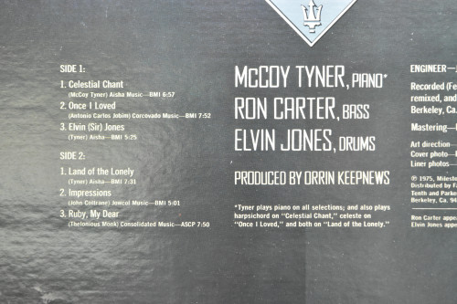 McCoy Tyner [맥코이 타이너] ‎- Trident - 중고 수입 오리지널 아날로그 LP