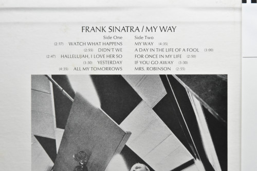 Frank Sinatra [프랭크 시나트라] ‎- My Way - 중고 수입 오리지널 아날로그 LP