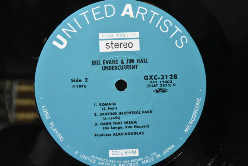 Bill Evans / Jim Hall [빌 에반스 / 짐 홀] ‎- Undercurrent - 중고 수입 오리지널 아날로그 LP