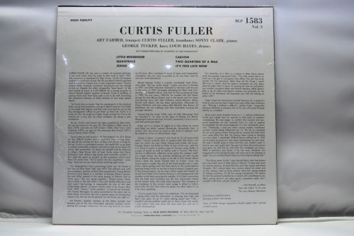 Curtis Fuller [커티스 플러] ‎- Volume 3 (NO OPEN) - 중고 수입 오리지널 아날로그 LP