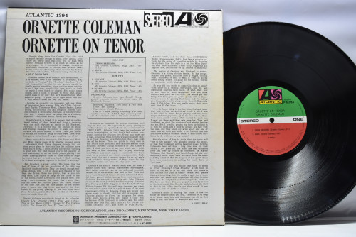 Ornette Coleman [오넷 콜맨] ‎- Ornette On Tenor - 중고 수입 오리지널 아날로그 LP