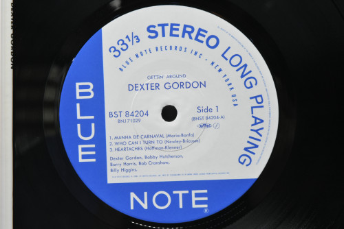 Dexter Gordon [덱스터 고든] ‎- Gettin&#039; Around - 중고 수입 오리지널 아날로그 LP