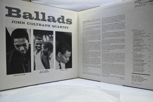 John Coltrane Quartet [존 콜트레인] ‎- Ballads - 중고 수입 오리지널 아날로그 LP