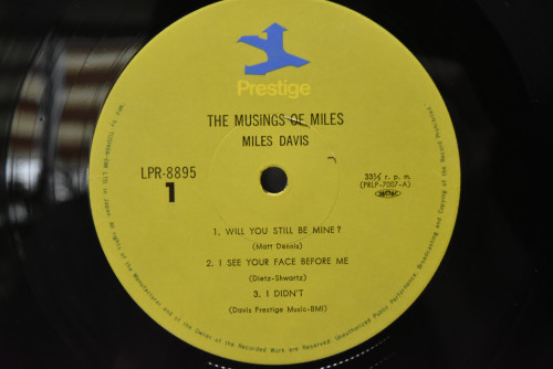 Miles Davis Quartet [마일스 데이비스] ‎- The Musings Of Miles - 중고 수입 오리지널 아날로그 LP