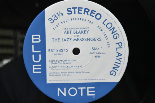Art Blakey And The Jazz Messengers [아트 블레이키, 재즈 메신저스] ‎- Like Someone In Love - 중고 수입 오리지널 아날로그 LP