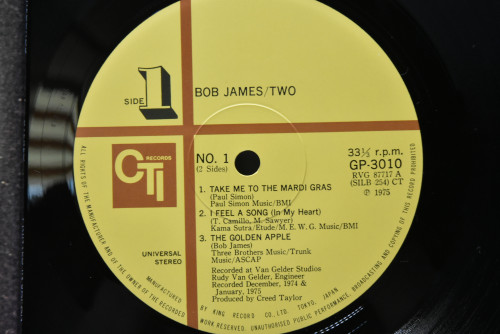 Bob James [밥 제임스]‎ - Two - 중고 수입 오리지널 아날로그 LP