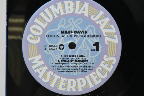 Miles Davis [마일스 데이비스] ‎- Cookin&#039; At The Piugged Nickel - 중고 수입 오리지널 아날로그 LP
