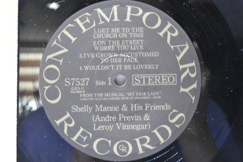 Shelly Manne &amp; His Friends [셸리 맨] ‎- Modern Jazz Performances Of Songs From My Fair Lady - 중고 수입 오리지널 아날로그 LP