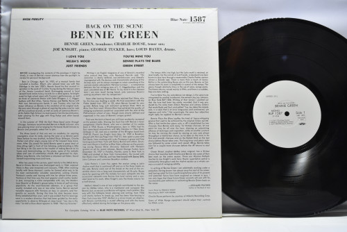Bennie Green [베니 그린] ‎- Back On The Scene (PROMO) - 중고 수입 오리지널 아날로그 LP