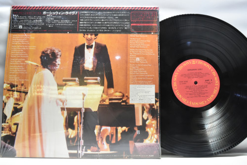 Michael Tilson Thomas, Sarah Vaughan, Los Angeles Philharmonic [마이클 틸슨 토마스, 사라 본] - Gershwin Live! - 중고 수입 오리지널 아날로그 LP