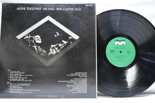 Jim Hall / Ron Carter Duo [짐 홀 ,론 카터] ‎- Alone Together - 중고 수입 오리지널 아날로그 LP
